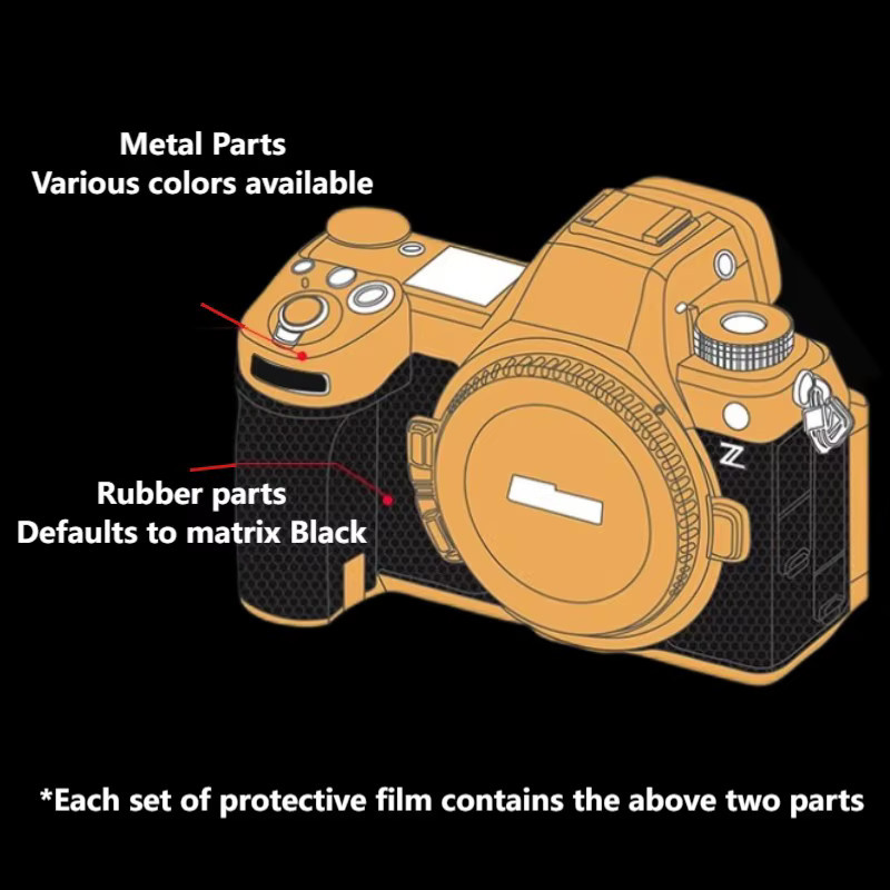 Vinyl Wrap Schutzfolie für Fujifilm X100V Kompaktkamera - Bild 1
