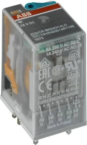 ABB CR-M012DC2L Interfacerelais mit 2 Wechsler und maximal 12A Schaltstrom - Bild 1