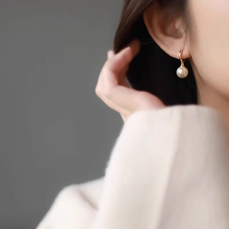 ANENJER Ohrring, Perle, Gold, Damen - Bild 2