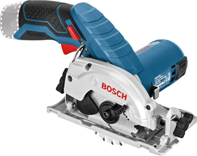 Bosch Professional Akku-Handkreissäge GKS 12V-26 Solo mit 85 mm Sägeblatt in Blau/Schwarz - Bild 1