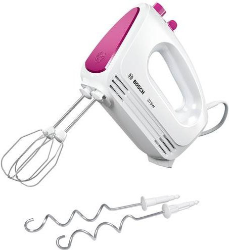 Bosch Handmixer MFQ2210P mit 375W in Weiß und Pink - Bild 1