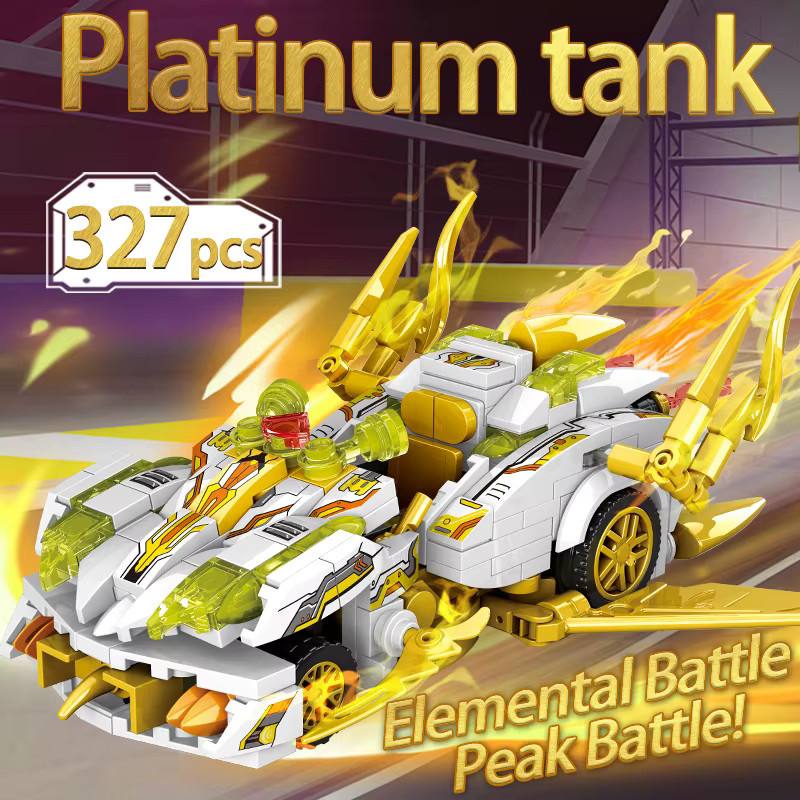 Hot Moc Speed Stadt Auto, Baustein Set, Racer, Supercar Fahrzeug Modellbau - Bild 2