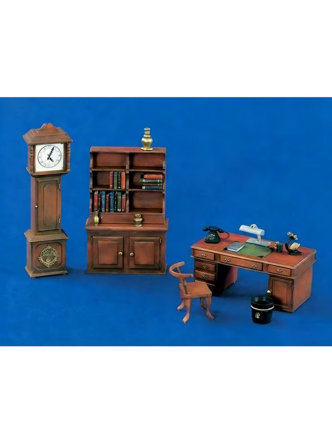 JIJIE Büromöbel-Diorama-Szene, Bausatz, Maßstab 1:35 - Bild 2