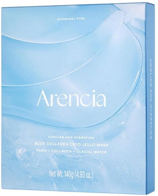 Arencia Blue Kollagen Kryo Gelee Maske, 140g, Gesicht - Bild 1
