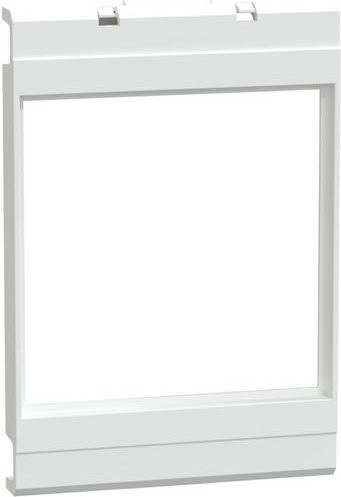 Schneider Electric PrismaSeT-P Frontplatteneinbaurahmen in Weiß mit 96x96mm Ausschnitt - Bild 1