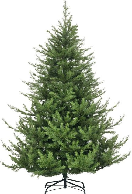 Furnicato Weihnachtsbaum Kunsttanne in Grün, B/T/H: 136 x 136 x 180 cm - Bild 1