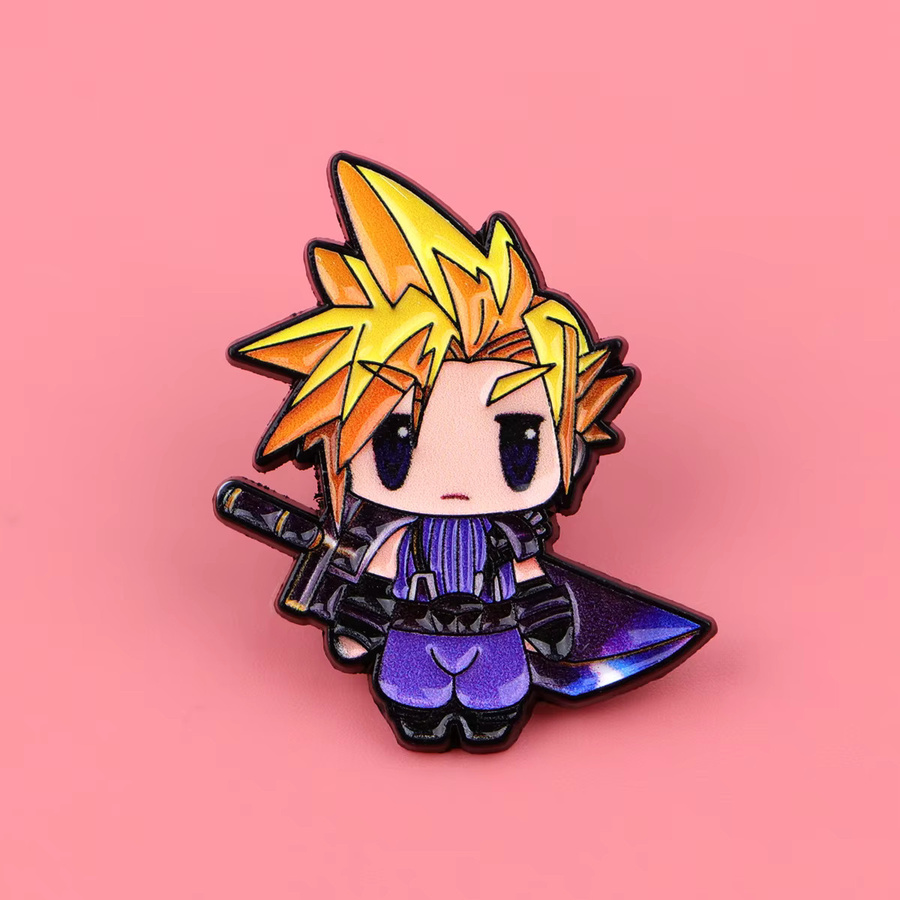 Bandai Emaille-Pin, Damen, Anime-Figur, Cartoon-Abzeichen - Bild 2