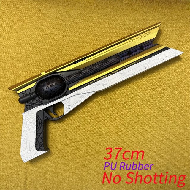 Destiny 2 Gun Sunshot Prop Revolver, Pistolen Modell, Gummi, Bunt / Mehrfarbig - Bild 1