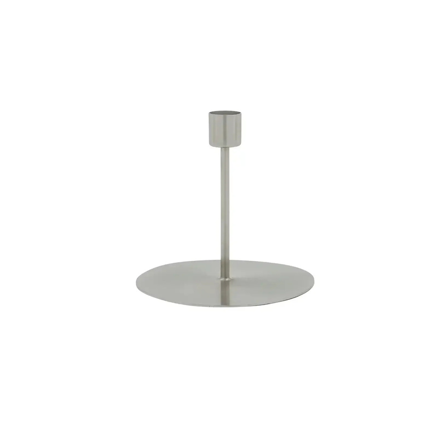 House Doctor Kerzenhalter Antik Silber aus Metall Höhe: 12 cm - Bild 1