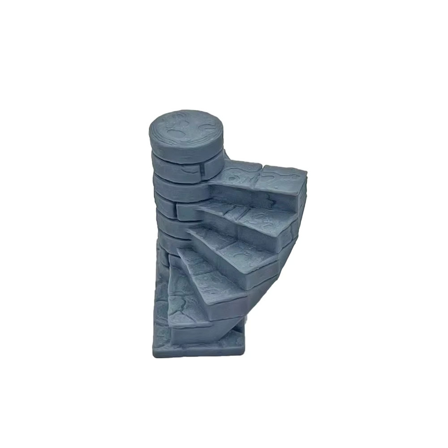 SANMERSEN Pathfinder Krypten-Treppen, Miniatur-Landschaft, Grau - Bild 3