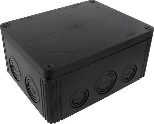 Wiska Abzweigkasten 10110739 Schwarz IP66/IP67 B/T/H: 16,0 x 20,0 x 9,4 cm - Bild 1