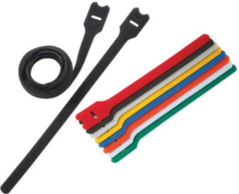 Panduit HLT2I-X0 Hook & Loop Kabelbinder Schwarz Breite: 2,5 mm, Länge: 20,3 cm - Bild 1