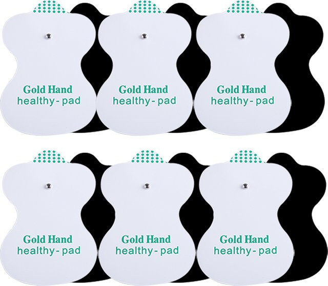 Selbstklebende Elektrodenpads für TENS EMS Massage und Akupunktur Digitale Therapiemaschinen in Weiß von yinhang - Bild 1