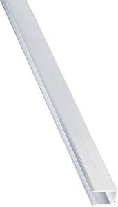GUTTA Verlegeprofil aus Aluminium in Silber, B/H/L: 20 x 10 x 1050 mm - Bild 1