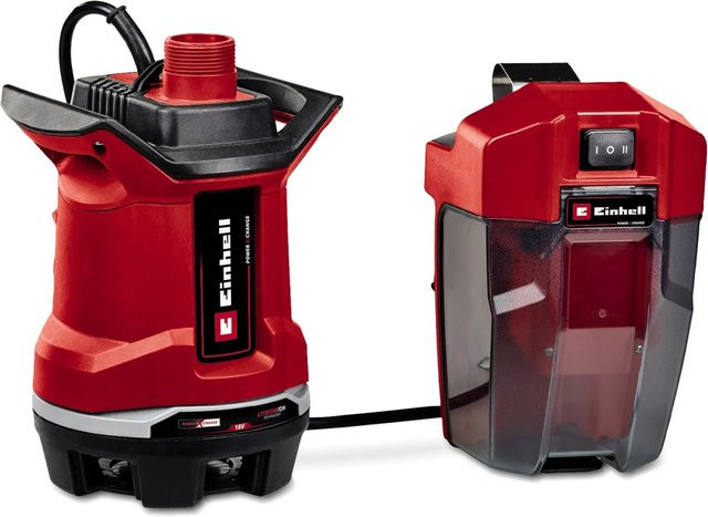 Einhell Akku-Schmutzwasserpumpe GE-DP 18/25 Li-Solo Power X-Change, bunt - Bild 1
