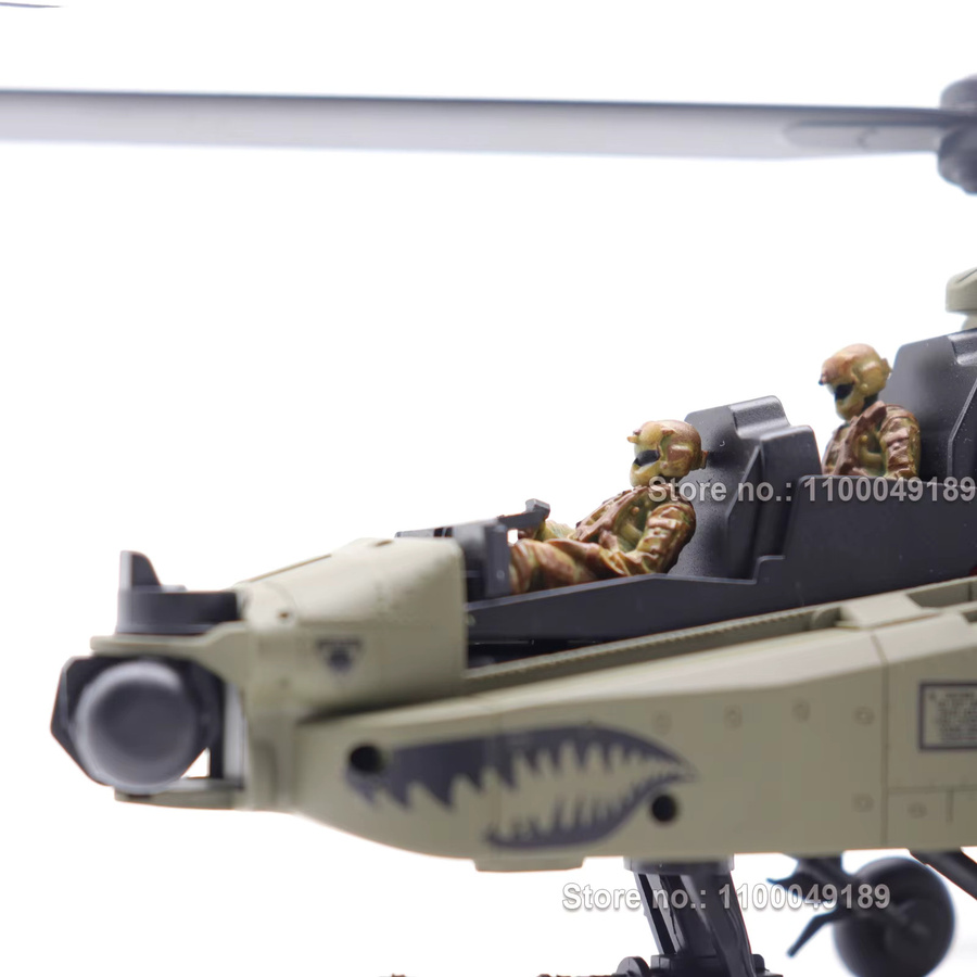 RC ERA C170 AH-64 Apache, RC-Hubschrauber, bürstenlos, mit 2 Pilotenfiguren - Bild 2