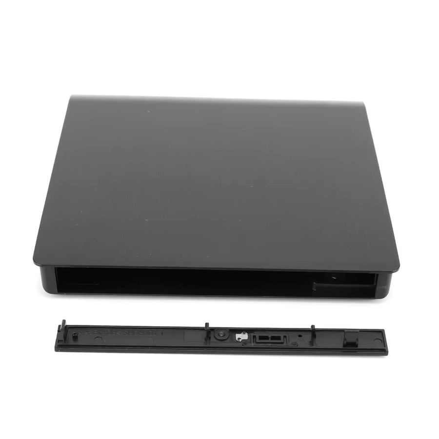 ALLOET Externes optisches Laufwerksgehäuse USB 3.0 Tragbarer CD-DVD-RW-Brenner in Schwarz - Bild 3
