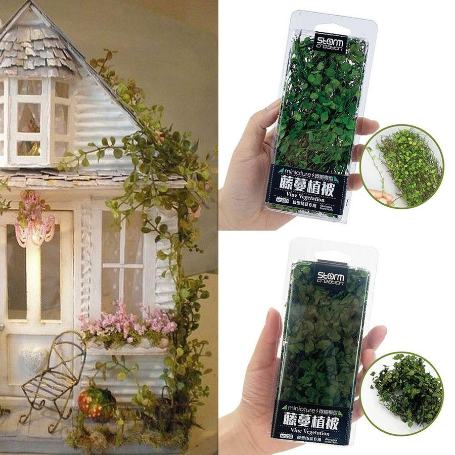 Yiran Furniture Miniatur Pflanzen Kletterpflanzen Simulation Zubehör - Bild 4