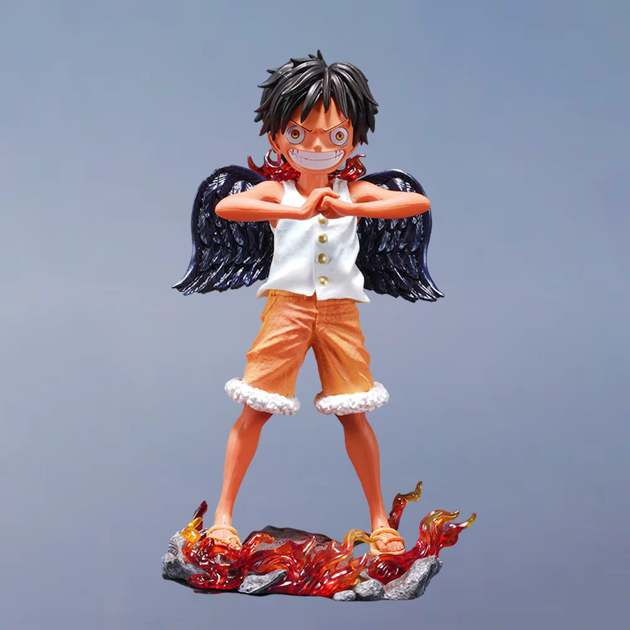 Bandai One Piece Anime Figur Seraphim Luffy Actionfigur aus PVC in Multicolor, Höhe: 17 cm - Bild 2