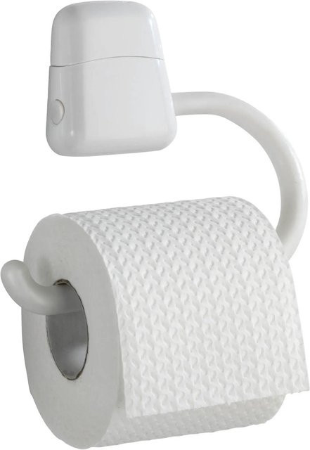 Wenko Toilettenpapierhalter Pure aus Kunststoff in Weiß - Bild 1