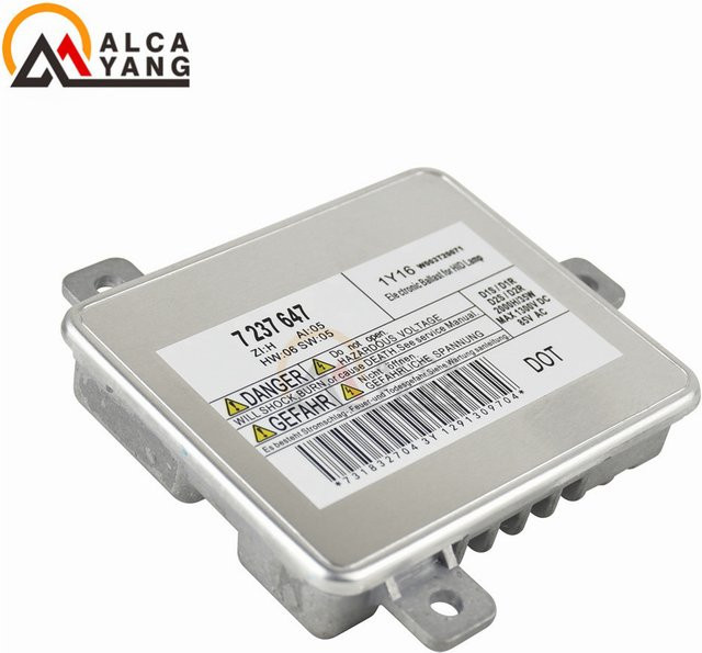 Malcayang HID Xenon Ballast Control Unit Modul D1S in Silber für BMW X1 E84 E90 F10 F11 F01 F07 - Bild 1