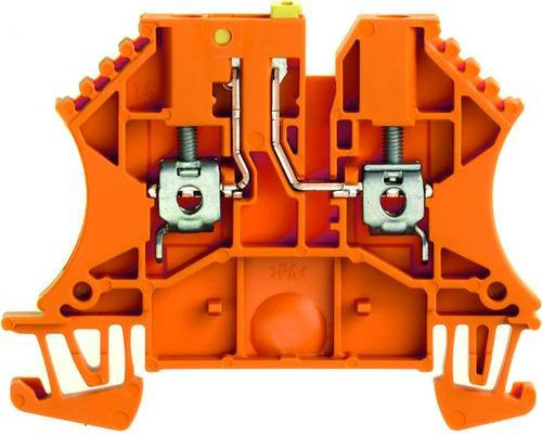 Weidmüller 1878530000 Prüftrenn-Reihenklemme Orange 100 Stück - Bild 1