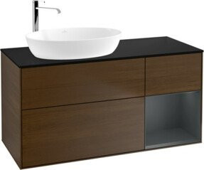 V&B Waschtischunterschrank Finion in Lackoptik, Breite: 120 cm - Bild 1