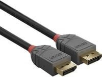 Lindy Anthra Line DisplayPort-Kabel DisplayPort auf DisplayPort, Schwarz, 10 m - Bild 2