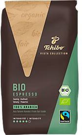 Tchibo Vista Collection Bio Espresso, Espresso-Röstung, ganze Bohnen, 1 kg - Bild 1