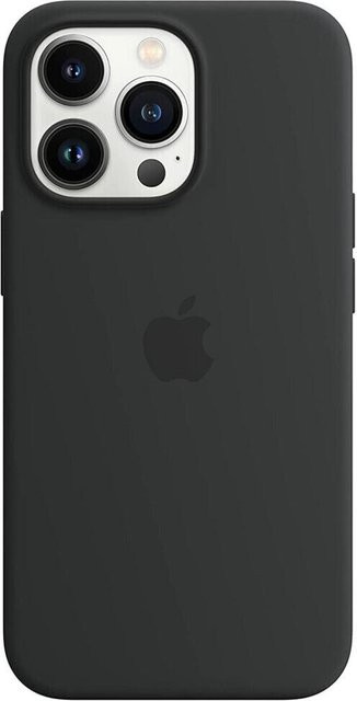 Apple Silikonhülle mit MagSafe für Apple iPhone 13 Pro in Mitternachtsschwarz - MM2K3ZM/A - Bild 1