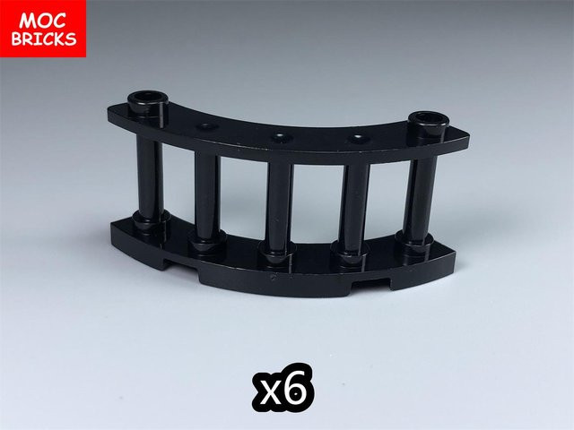 Yiran toy MOC Bausteine Zaun Geländer Fenster Treppe Leiter Tor, Zubehör, ab 6 Jahren - Bild 1