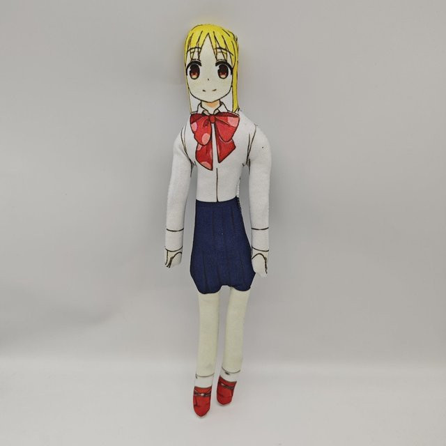 Yiran toy Bocchi The Rock! Nijika Ijichi Ryo Yamada, Plüschpuppe, 28cm, positionierbar - Bild 1