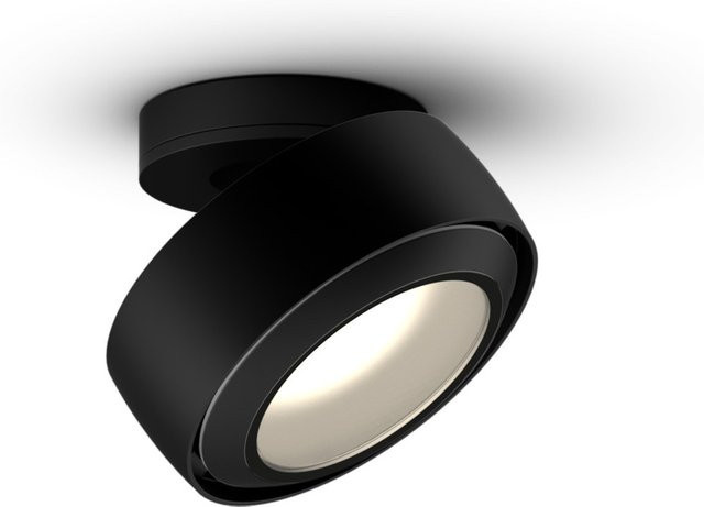 Occhio Più R alto VOLT LED-Deckenstrahler in Schwarz Matt mit Glas-Cone und warmweißem Licht (2700K) - Bild 1