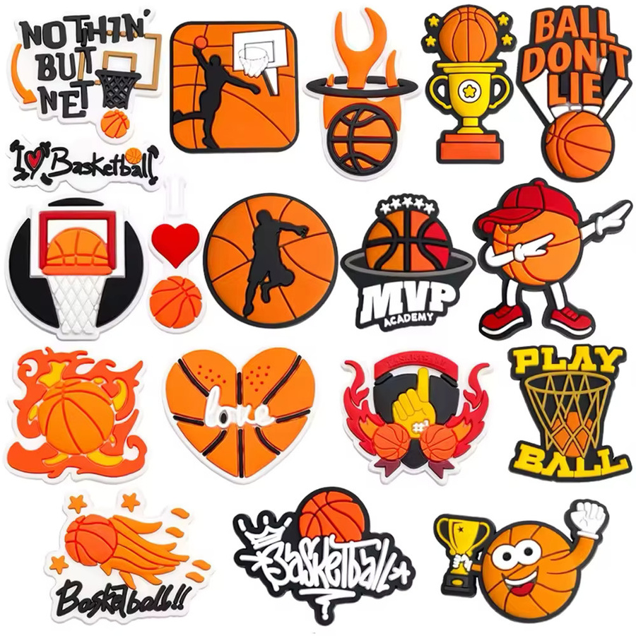 Hot Toys Basketball-Serie Schuh-Charms Pins - Bild 3