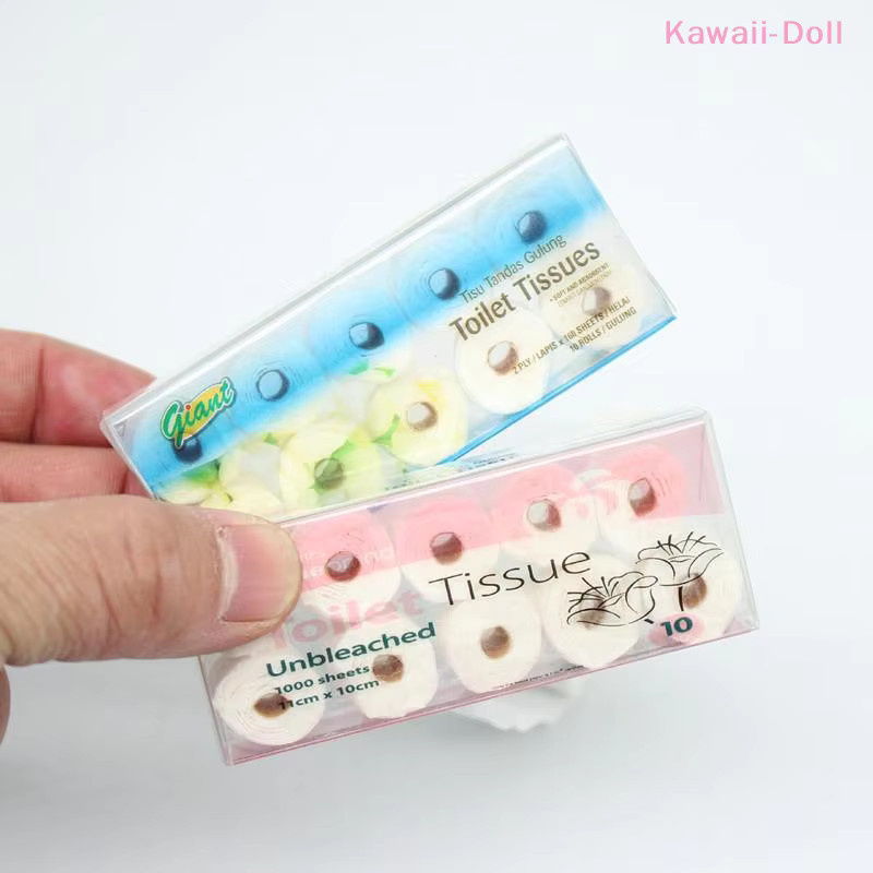 DIAPER&CORED Puppenhaus Miniatur Papierhandtuchrolle, Zubehör, 1-teiliges Set - Bild 2