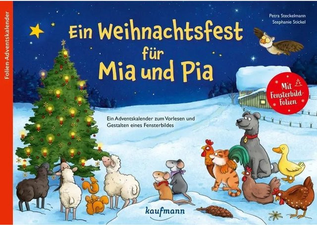Mia und Pia feiern Weihnachten von Petra Steckelmann, Stephanie Stickel, Hardcover - Bild 1