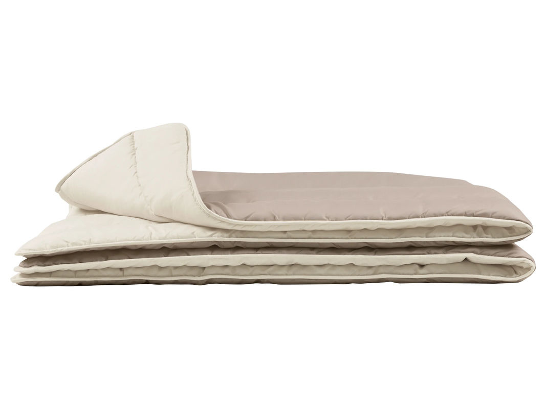 LIVARNO Bettdecke aus recyceltem Polyester in Beige, B/H: 135 x 200 cm - Bild 2