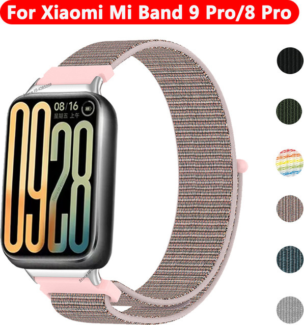 AKBNSTED Uhrenarmband Nylon Schleife, rosa, Unisex - Bild 1
