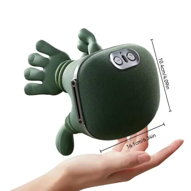4DBionic Finger Wireless Nacken- und Schultermassagegerät, Green - Bild 3
