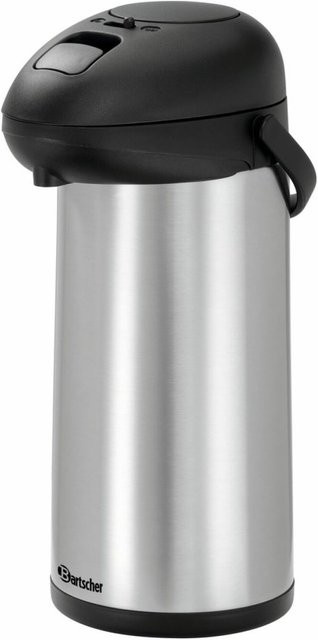 Bartscher Isolierkanne Big mit Pumpsystem, 5 l, schwarz meliert - Bild 1