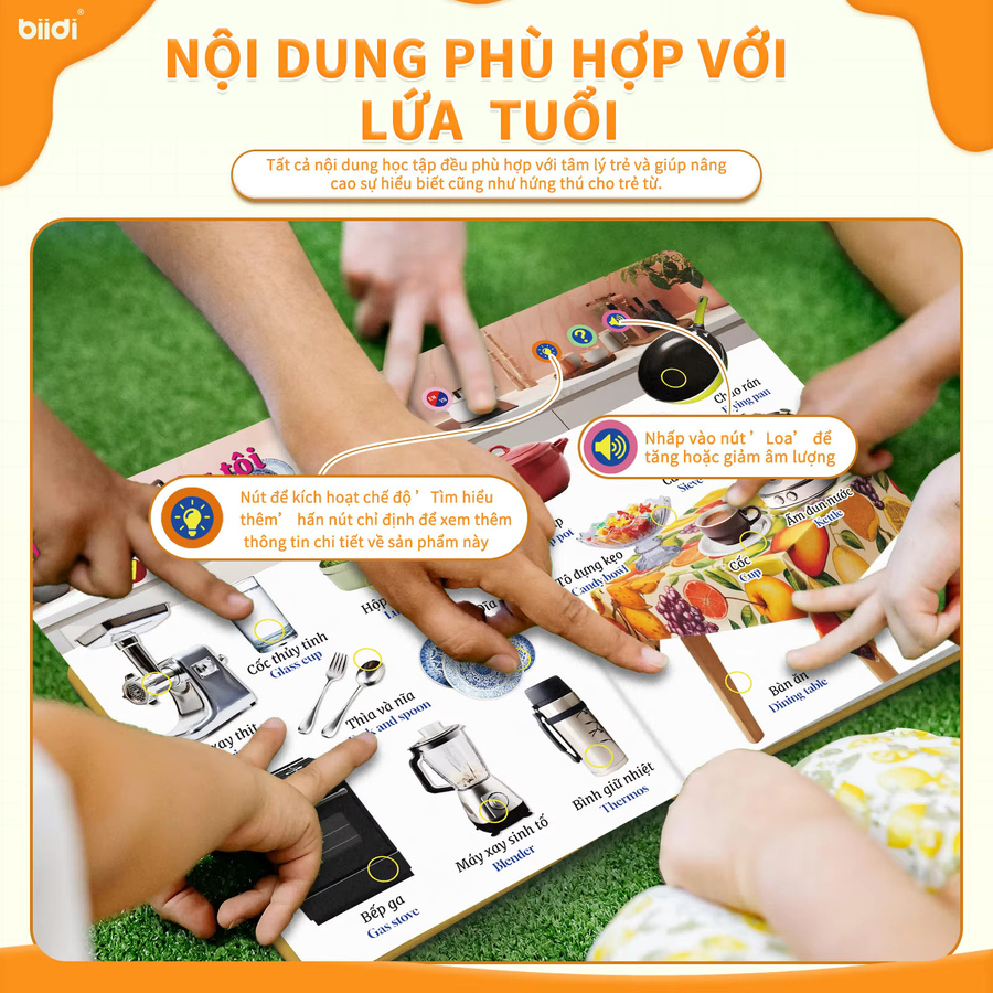 biidi Vietnamesisch-Englisches Zweisprachiges E-Book, Sprechendes Kinderbuch, ab 0 Jahre - Bild 2