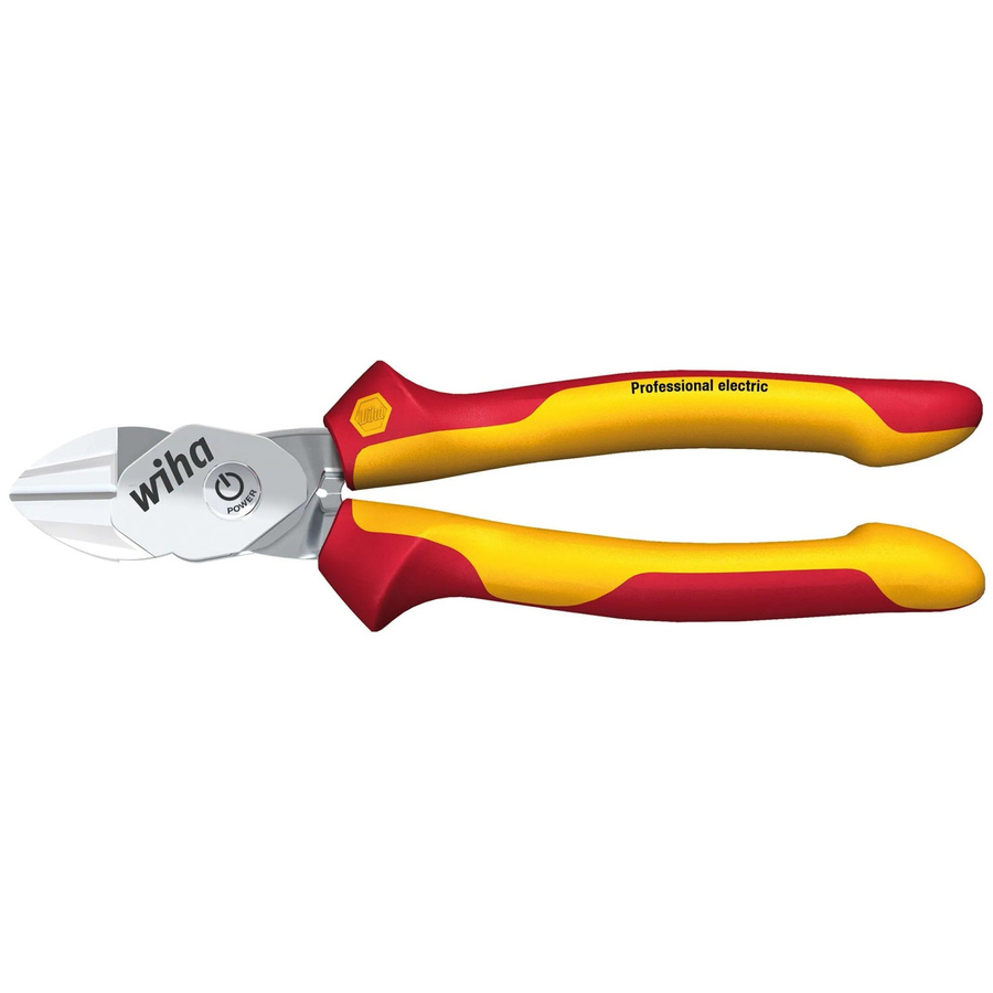Wiha Hochleistungs-Seitenschneider BiCut Professional Electric in Rot-Gelb, Länge: 200 mm - Bild 2