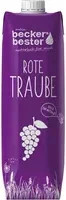 Beckers bester Saft, Traube, 6 x 1 l - Bild 1