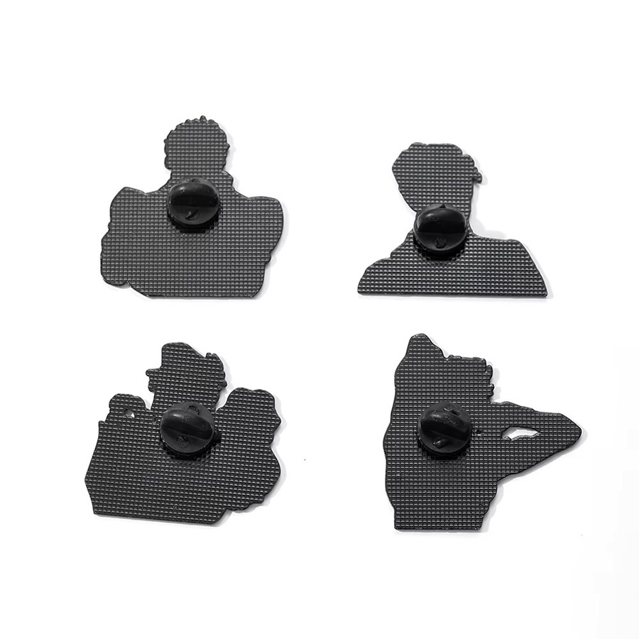 Bandai Pin-Set, 4-teilig, Manga-Emaille, Anstecknadeln - Bild 2