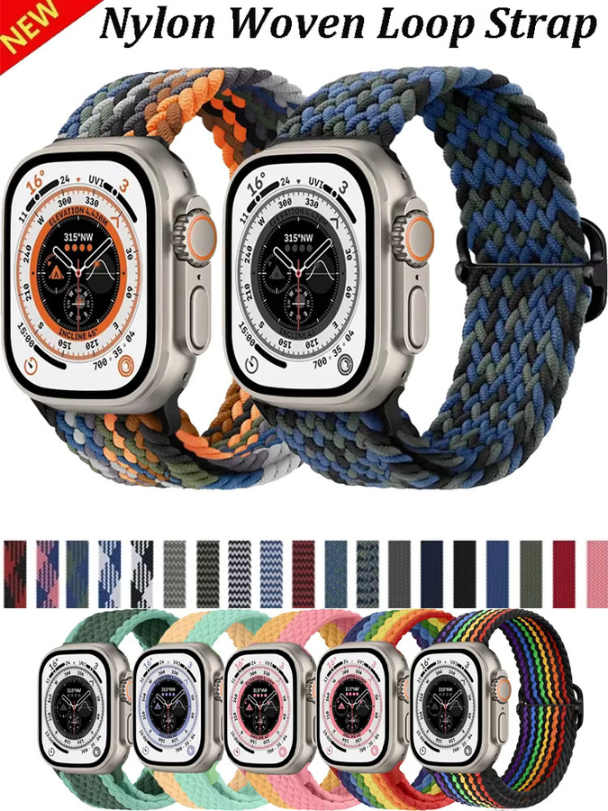 Uhrenarmband Nylon, Textil/NATO, Bunt, Unisex - Bild 4