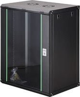 Digitus Dynamic Basic DN-19 16-U-EC-SW Wandgehäuse 19 Zoll Schwarz RAL 9005 B/T/H: 600 x 450 x 816 mm - Bild 1