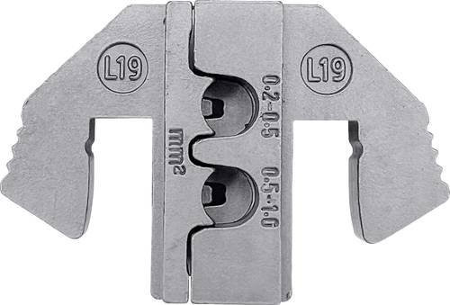 TOOLCRAFT Crimpeinsatz MCP 6.3/4.8K & SPT Kontakt SWS 0.2 bis 1mm² in Silber für TOOLCRAFT Zangen - Bild 1