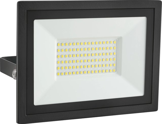 LED Außenstrahler FL 35W Floodlight aus Aluminium in Schwarz mit IP65 Schutzart - Bild 1