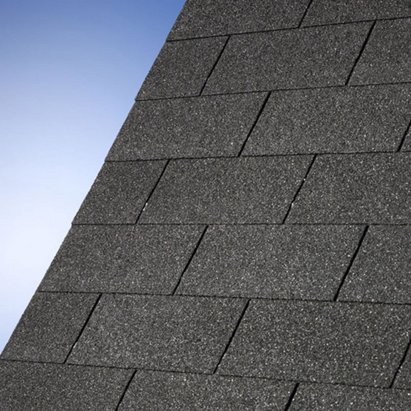 KARIBU Dachschindeln aus Bitumen in Schwarz, 3 m² Dacheindeckung - Bild 2