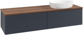 V&B Waschtischunterschrank Antao mit Frontstruktur in Weiß, B/T: 160 x 50 cm - Bild 1